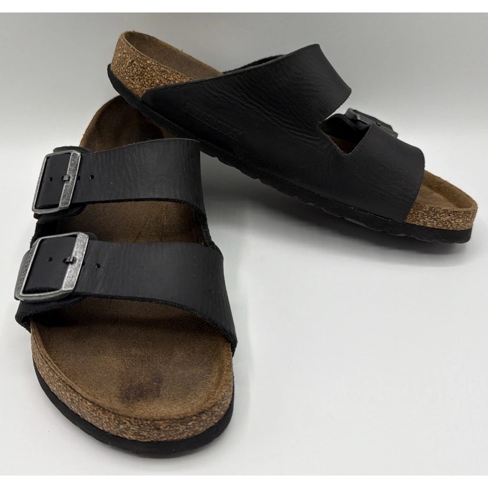 Birkenstock Arizona Sandal Black Birko-Flor EU 40 Women's Sz. 9 / Men's Sz. 7